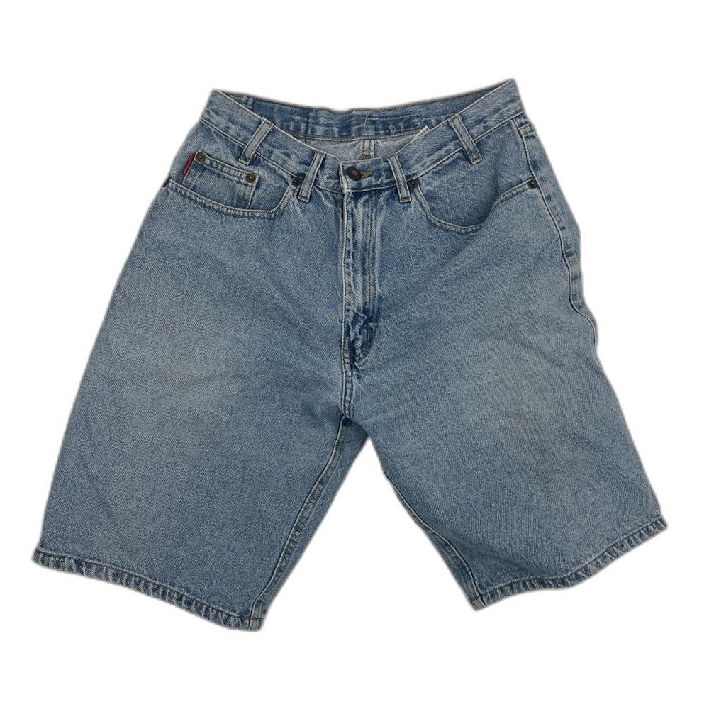 Bugle Boy 90s Vintage Blue Jean Denim Shorts Mens Size 31